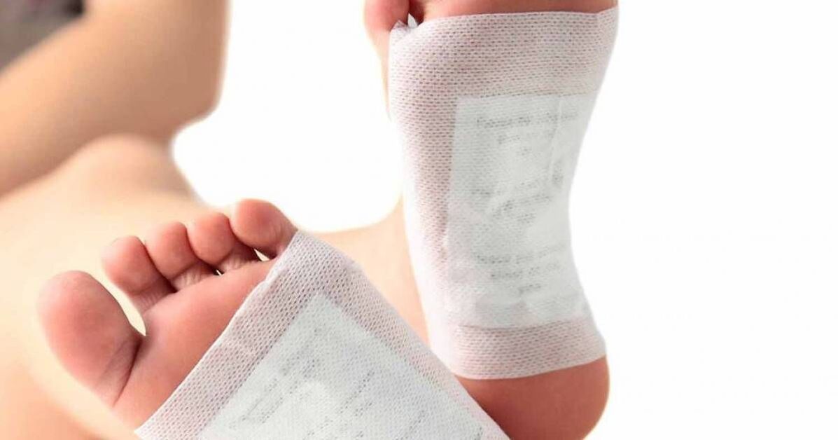 onddoen aurkako hidrogeno peroxidoarekin oin-konpresa